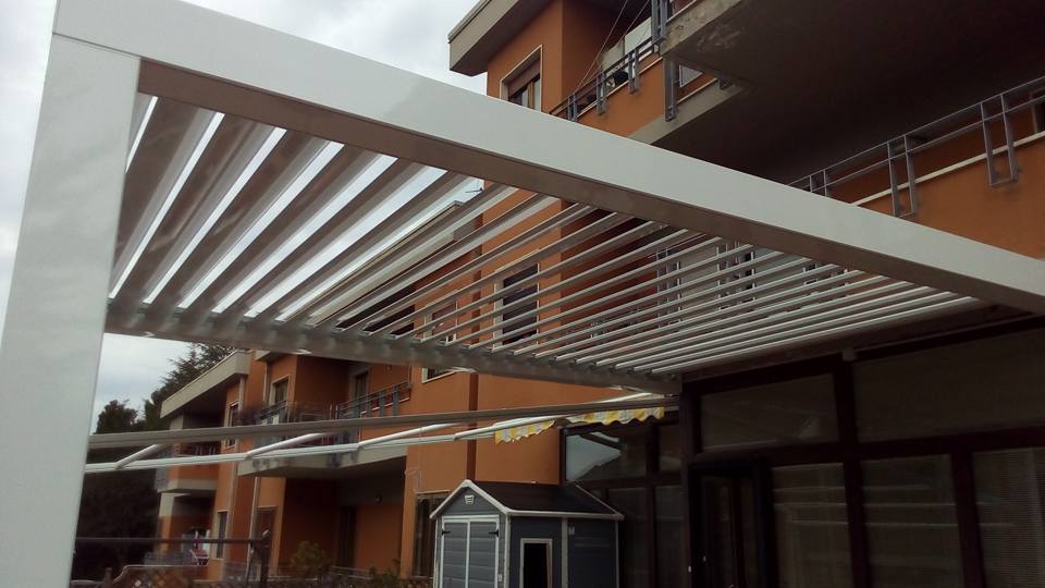 pergole a lamelle