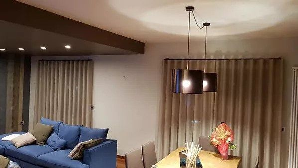 tende da interno arricciate