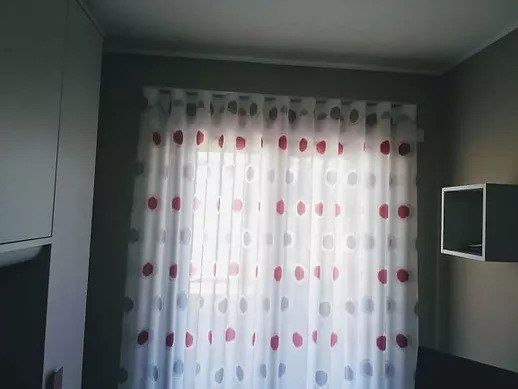 tende da interno in tessuto di vari tipi