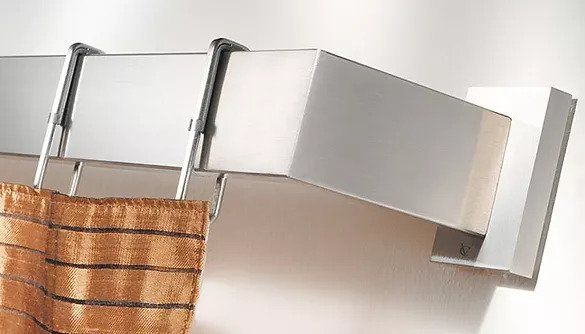 bastoni per tende in alluminio