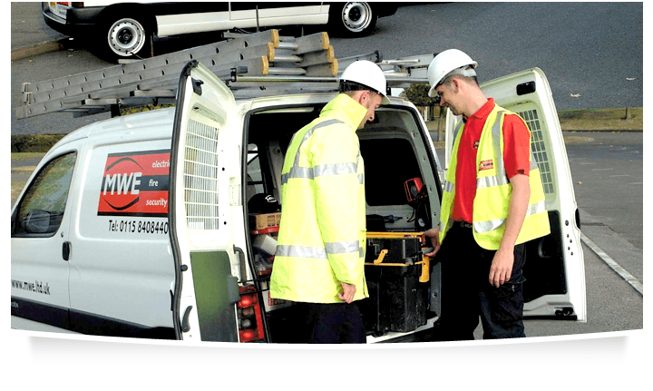 Electrical - Nottingham - MWE Ltd - Service van