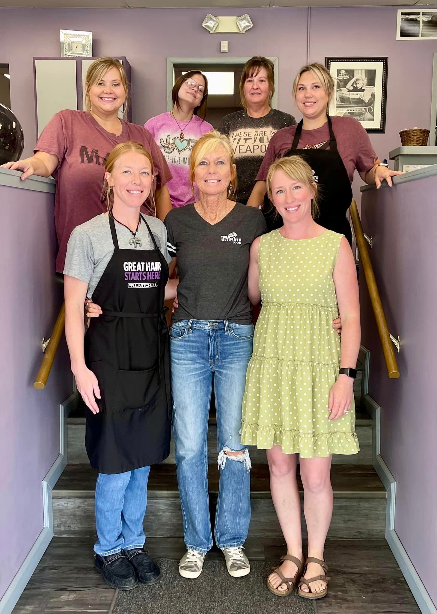 Seven Women Smiling — Lancaster, OH — The Ultimate Look