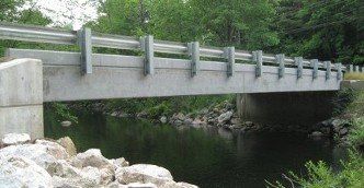 68 Foot Span Precast Box Beam - Bridge Building and Road Construction in Ascutney Vermont