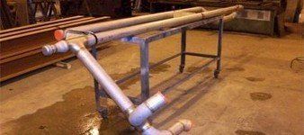 Stainless Steel Pipe Assembly - custom fabrication and welding services job shop located in Ascutney VT