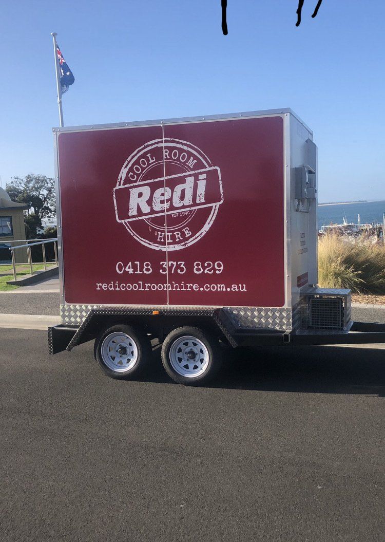 Medium Trailer Freezer Cool Room, mobile coolroom from Redi hire in Melbourne