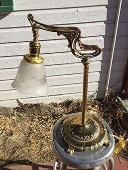 Single Lamp 2 — Antique Restoration in Old Town Arvada, CO