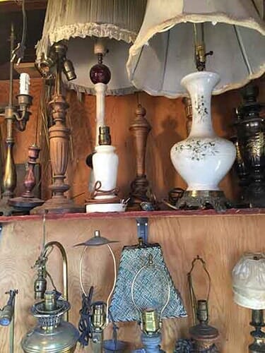 Table Lamps 4 — Antique Restoration in Old Town Arvada, CO