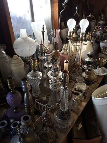 Lamp Assortment — Antique Restoration in Old Town Arvada, CO