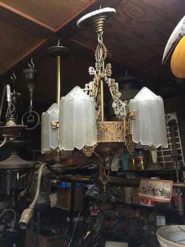Chandeliers 5 — Antique Restoration in Old Town Arvada, CO