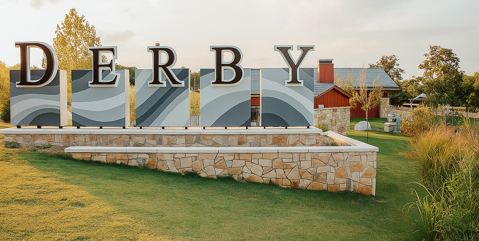 Derby, Kansas (rural trash pickup coverage)