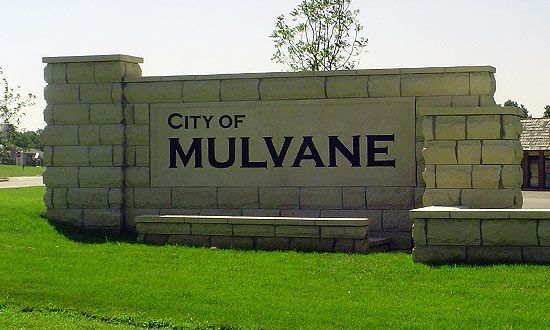 Mulvane, Kansas trash service area