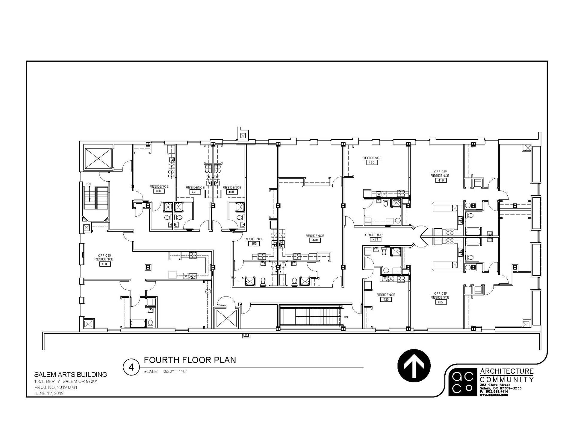4th Floor Floor Plan