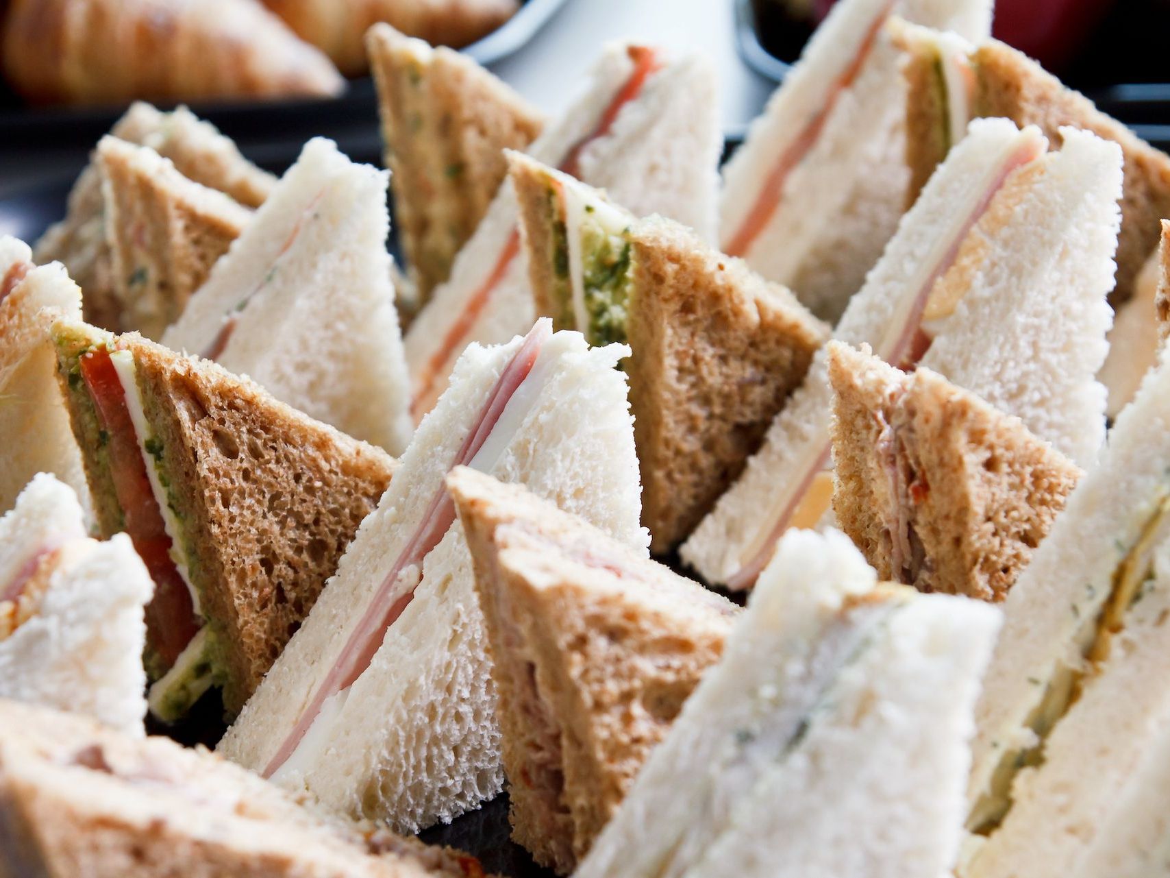 Mixed sandwich platter