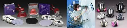 3M quality abrasives and safety equipment.