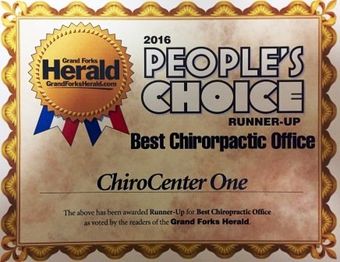 2016 Peoples Choice Runner-Up Best Chiropractic Office