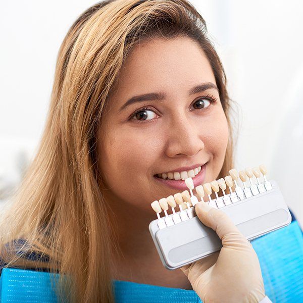 Woman ready for dental veneers — Ashland and Ruther Glen, VA — Ashland Family Dentistry