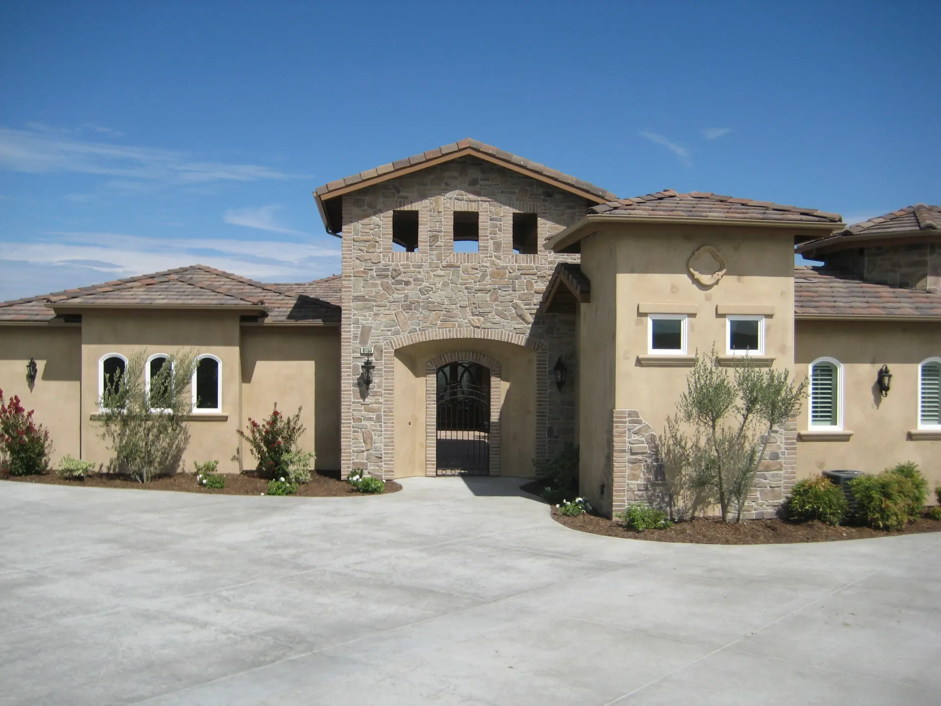 Superior Concrete Construction stamped concrete driveway showcase