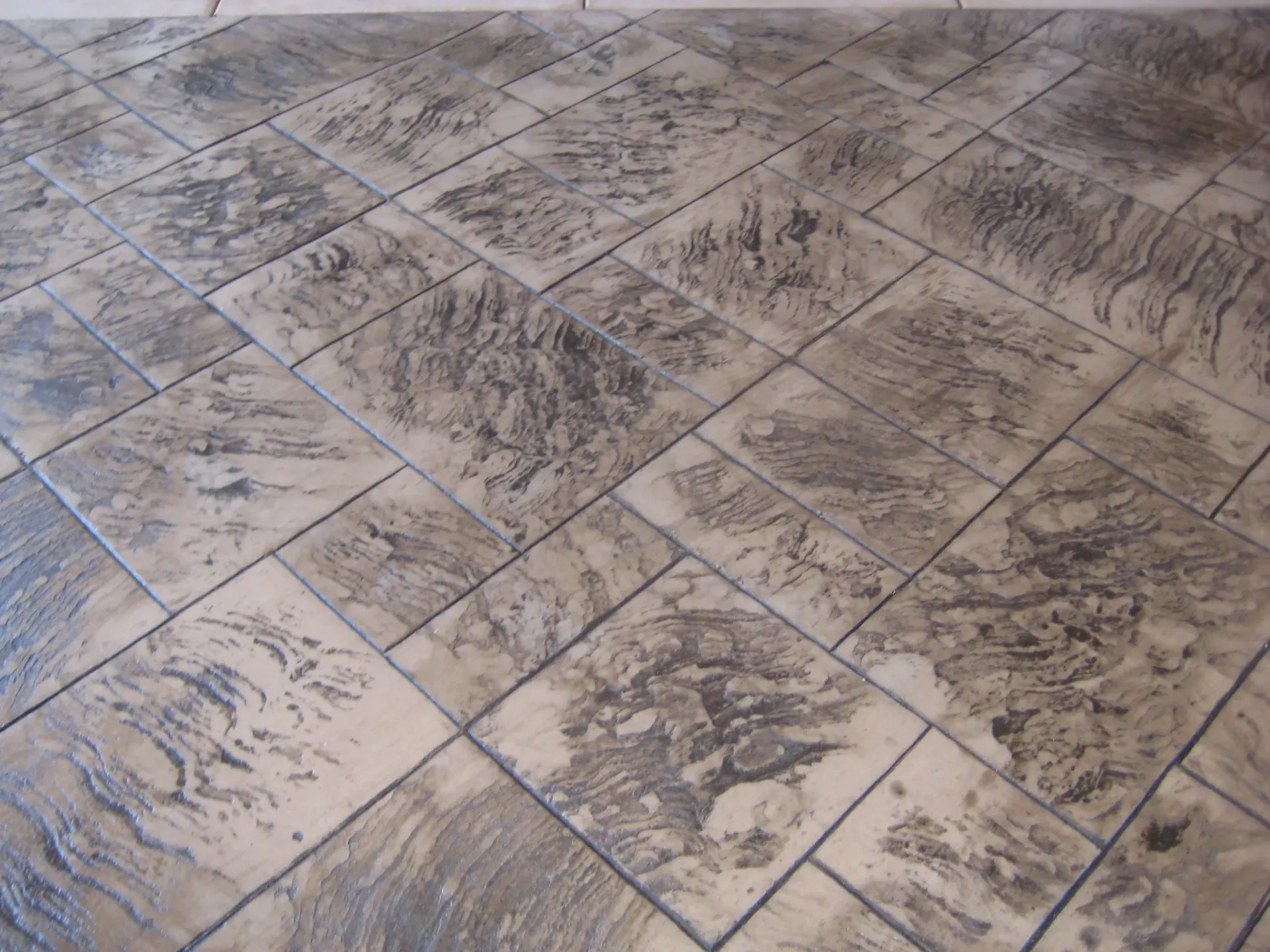 Decorative concrete contractor project images in Riverside California
