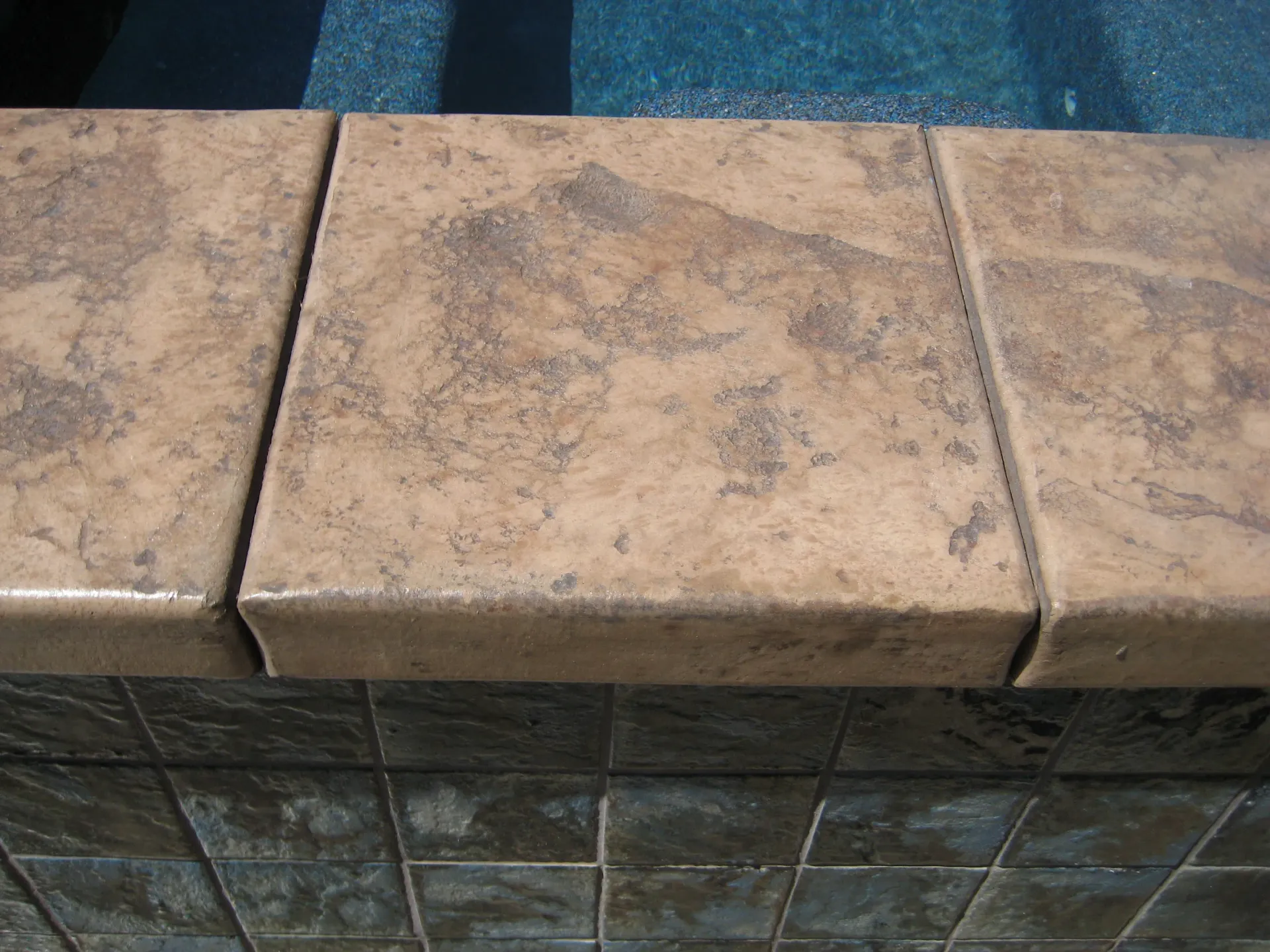 Riverside California pool deck renovation project