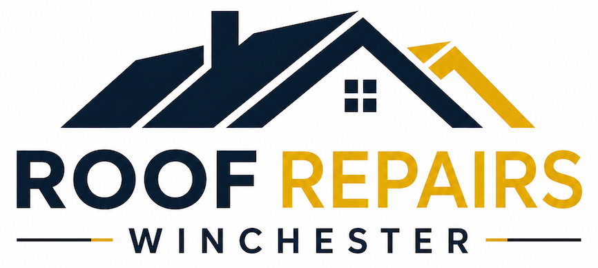 Logo for Bristol Roofing Pros. Text on navy blue and white, with a blue and gold rooftop design.
