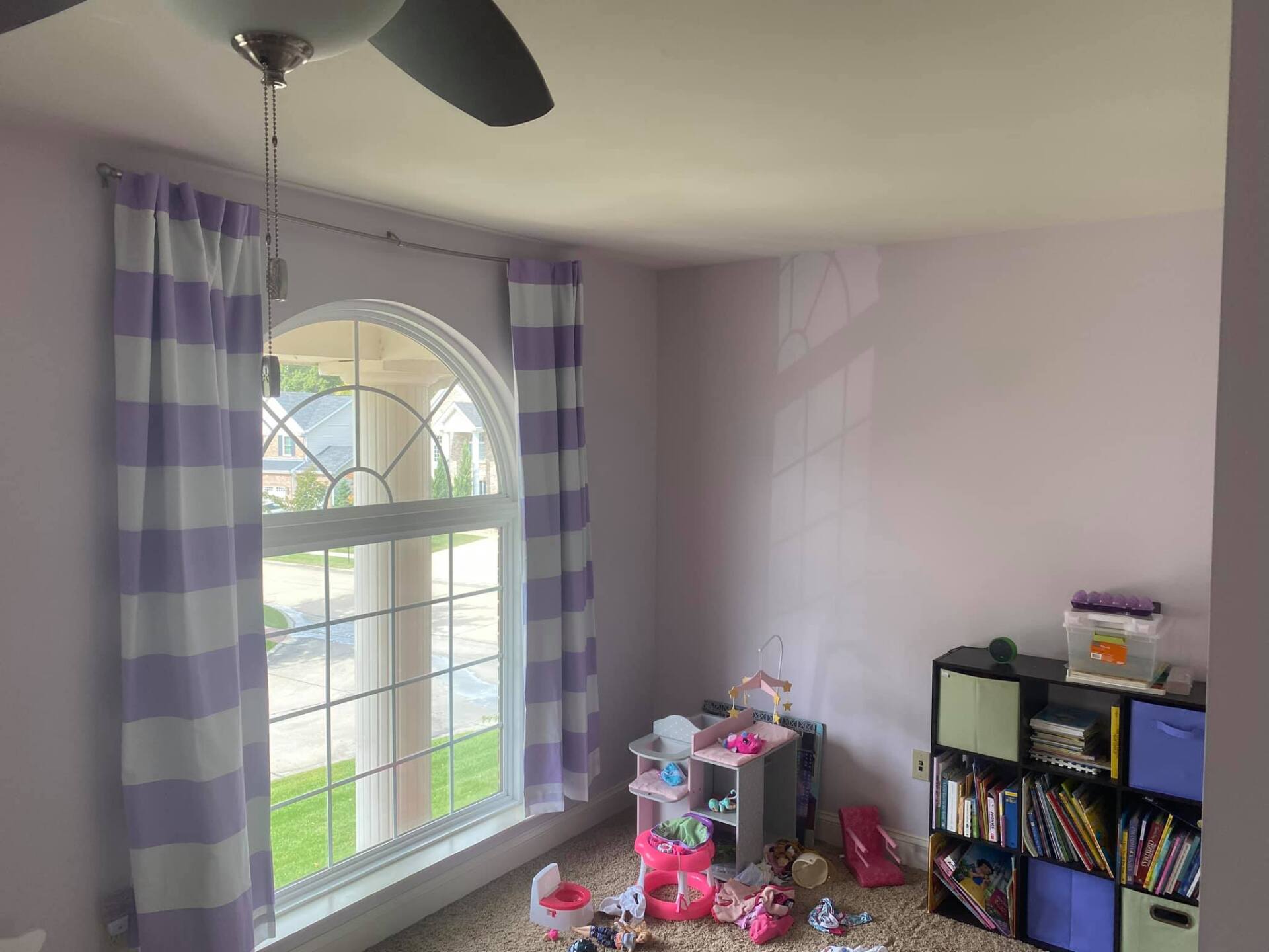 freshly painted home interior