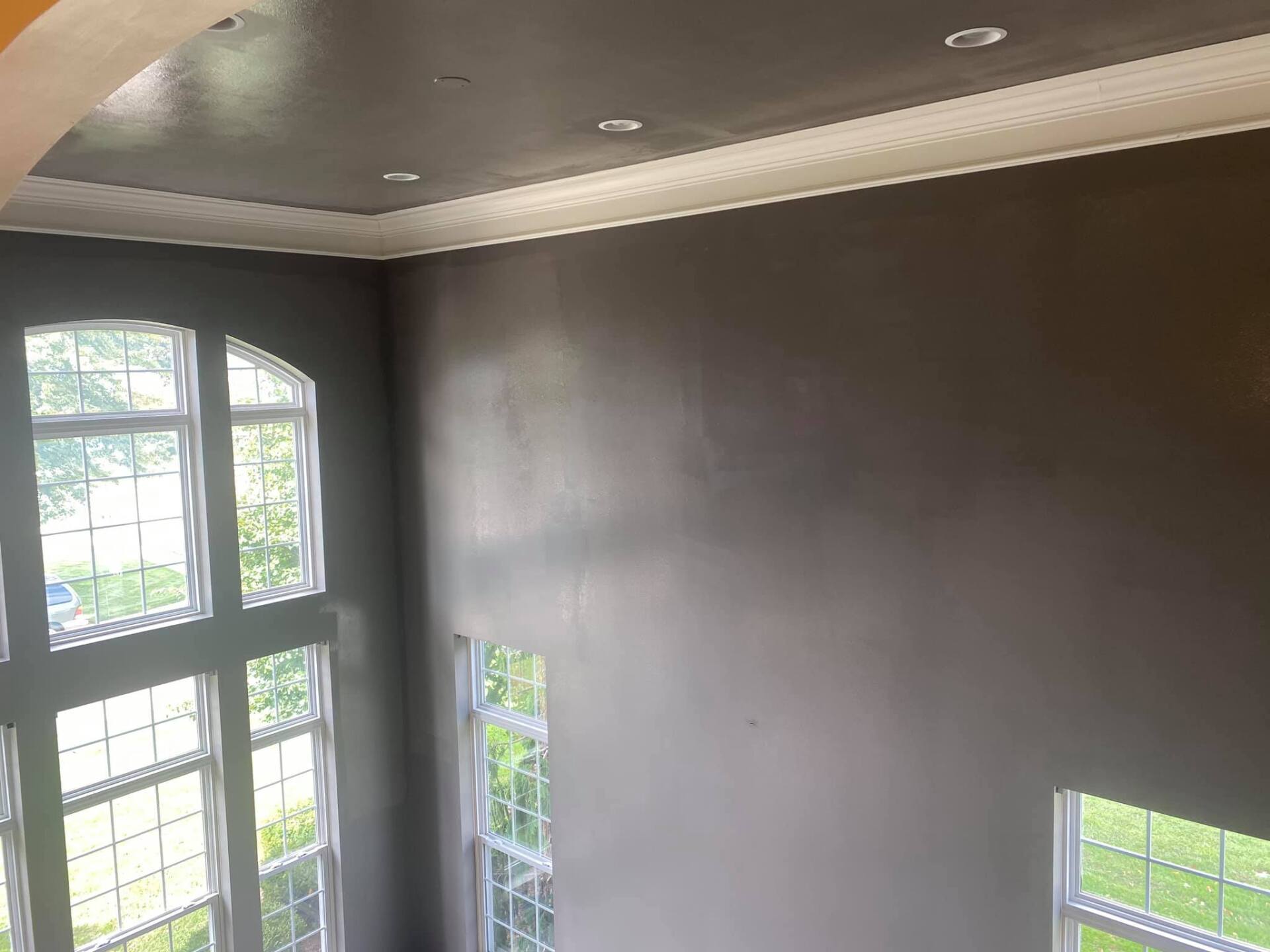 freshly painted home interior