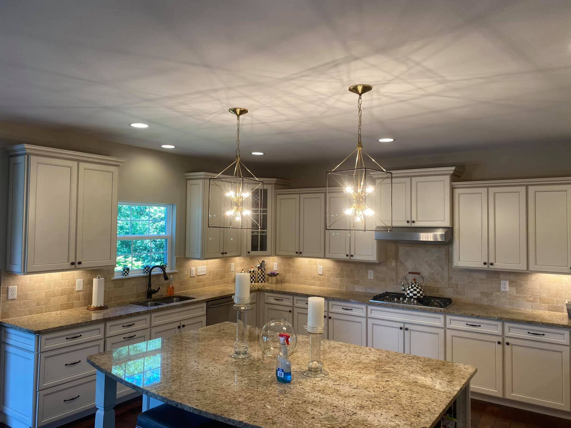 freshly painted home