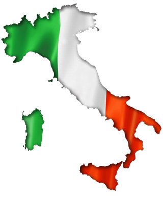 map of italy