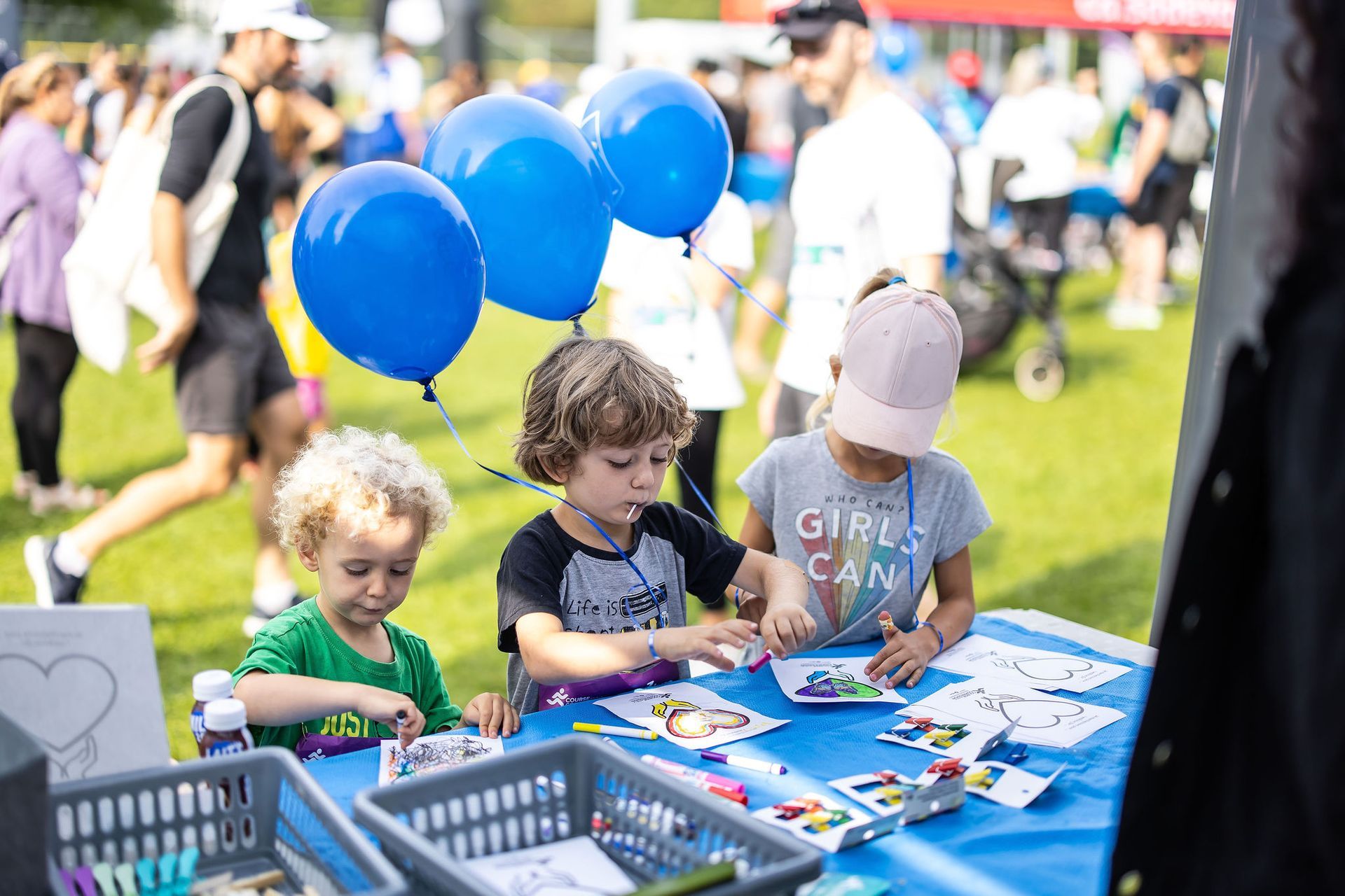 Drawing Tent Course pour la compassion