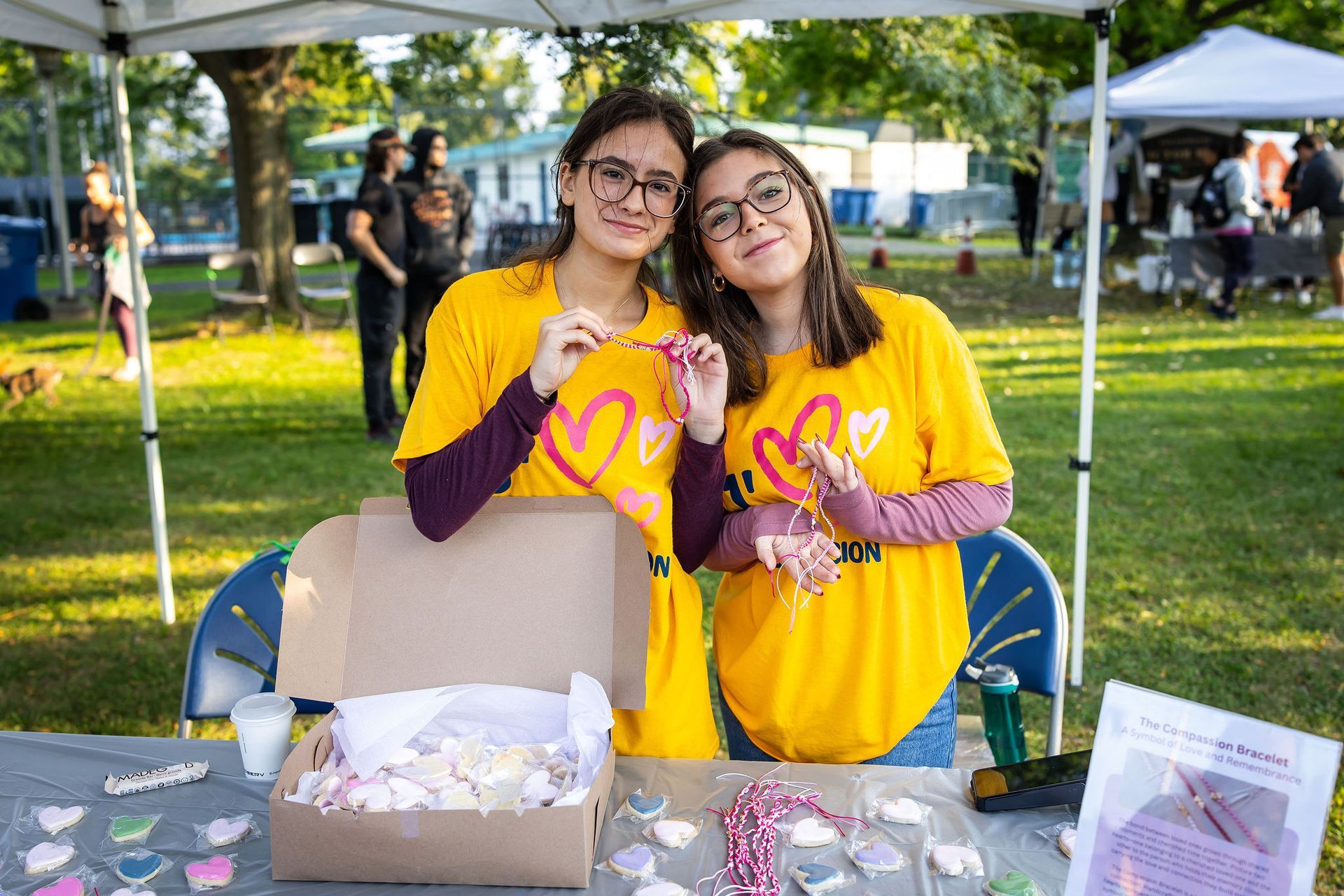 Thunder sticks course pour la compassion