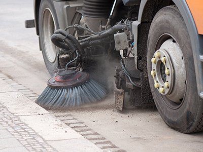 Parking Lot Cleaning — Street Cleaning Machine in Memphis, TN