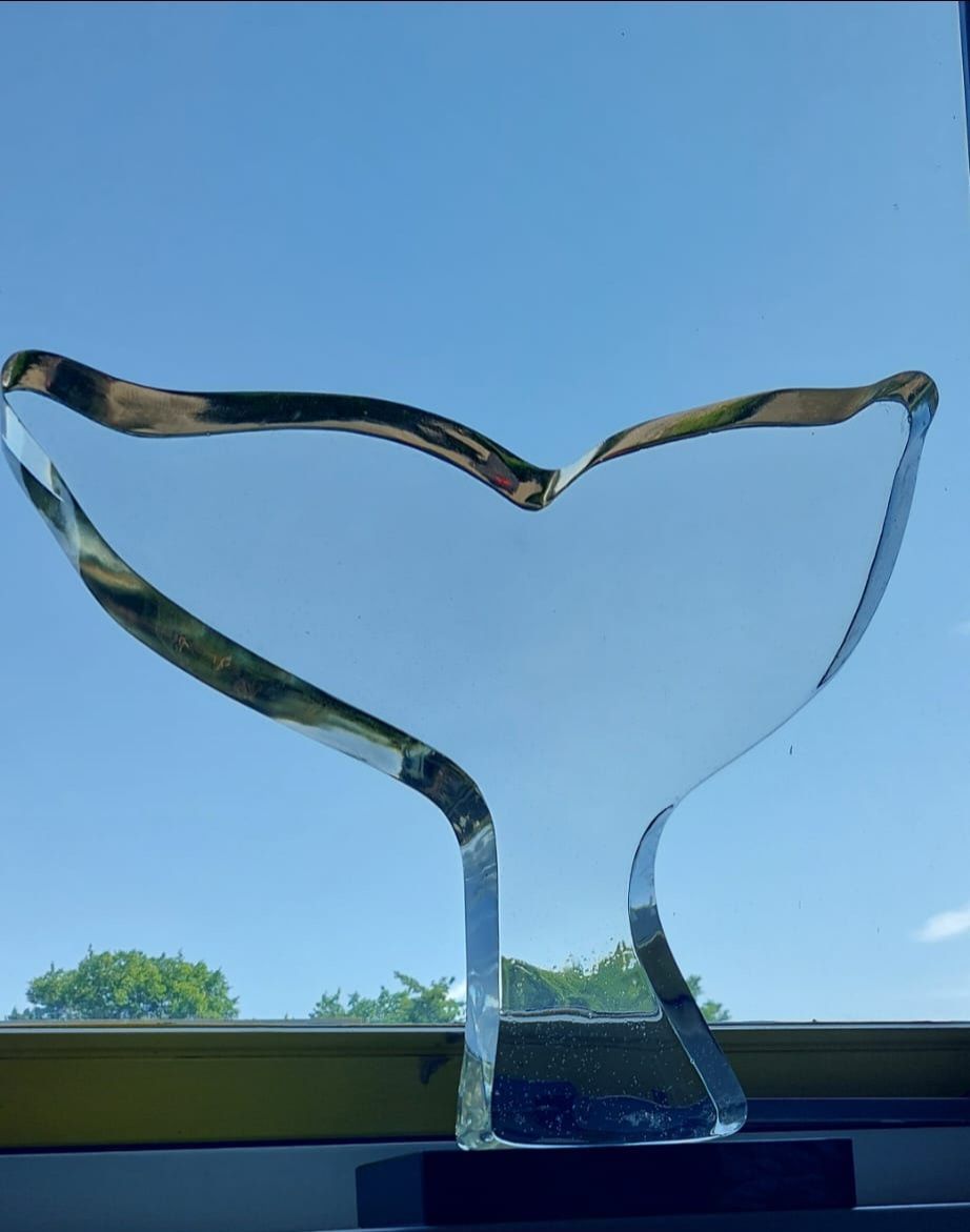 Epoxy kunstwerk walvisstaart
