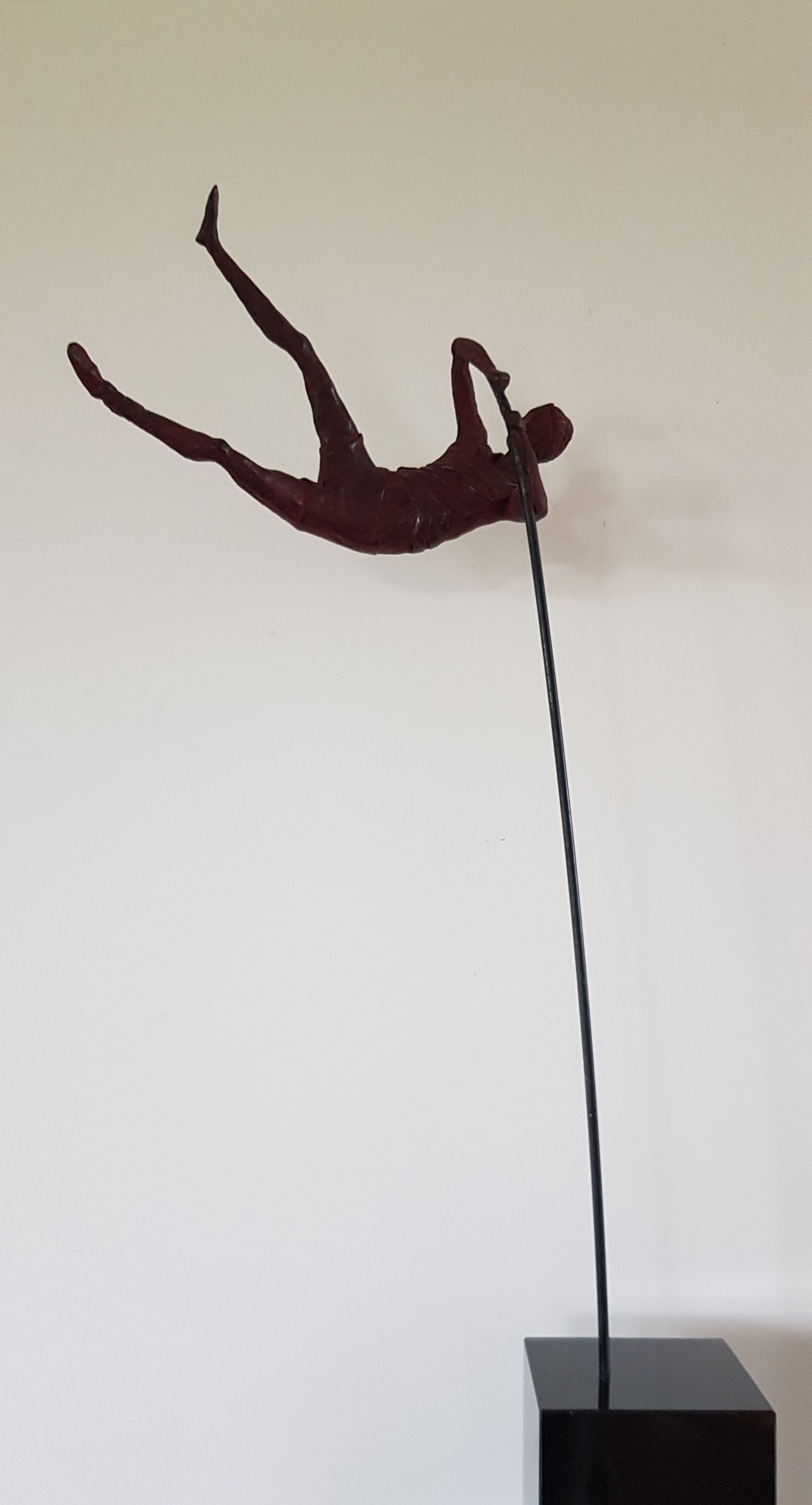 Fierljepper, promotie, grote stap, symboliek