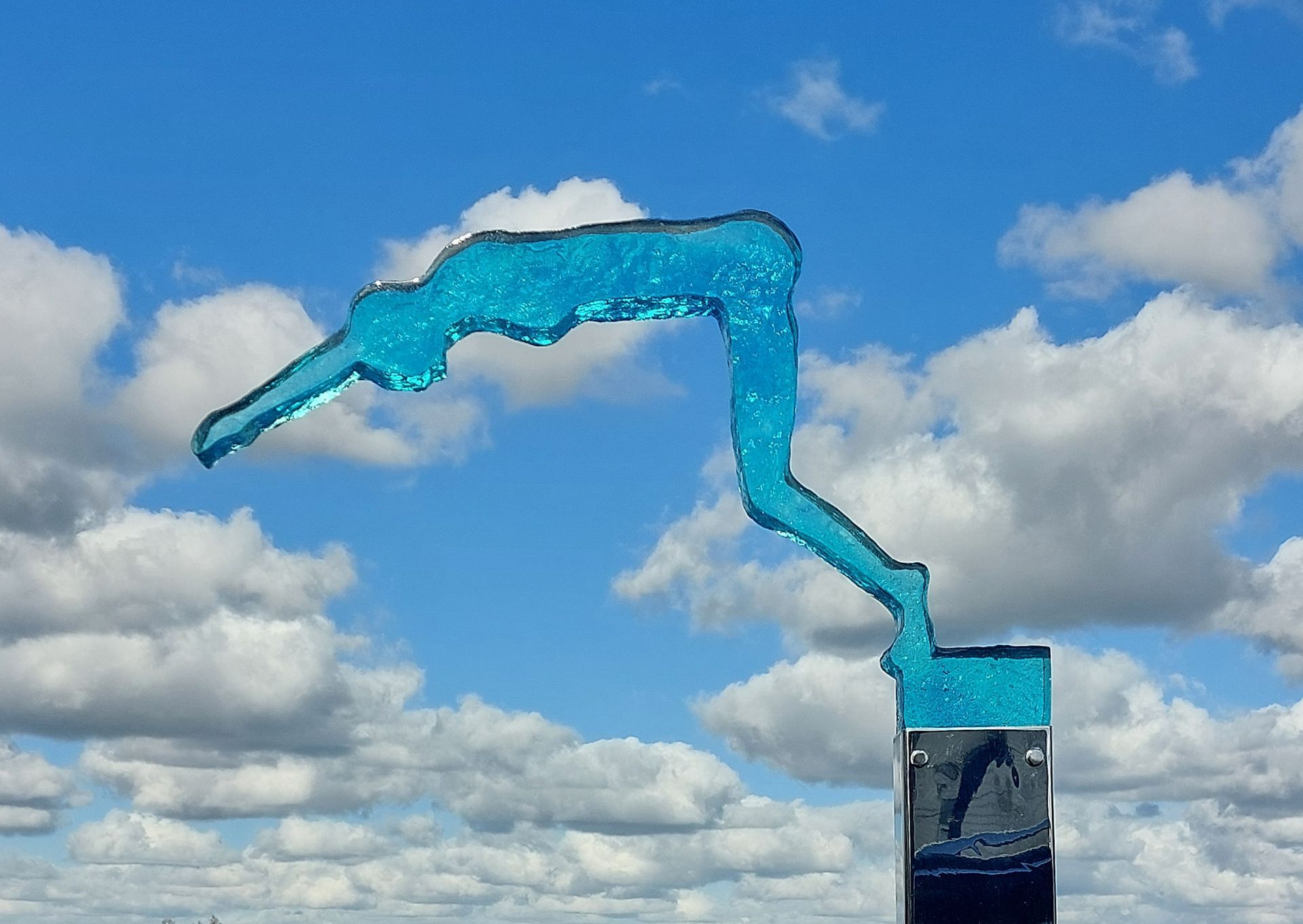 Duikster, beeld, sculpture, watersport, zwemmen, swimmingpool, art, kunst, duikende dame