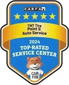 A carfax logo for tnt tire point s auto service | TNT Tire Point S Auto Service