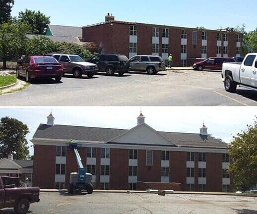 Before and After Roof Installation — Hillsdale, MI — Braman Roofing