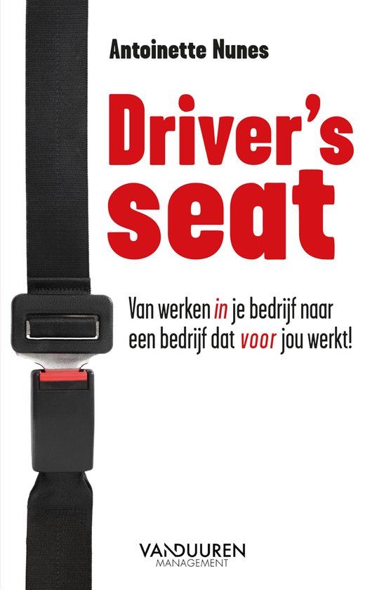 Boekomslag driver's seat