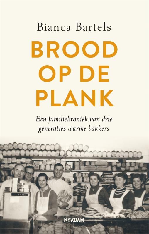 Boekomslag brood op de plank