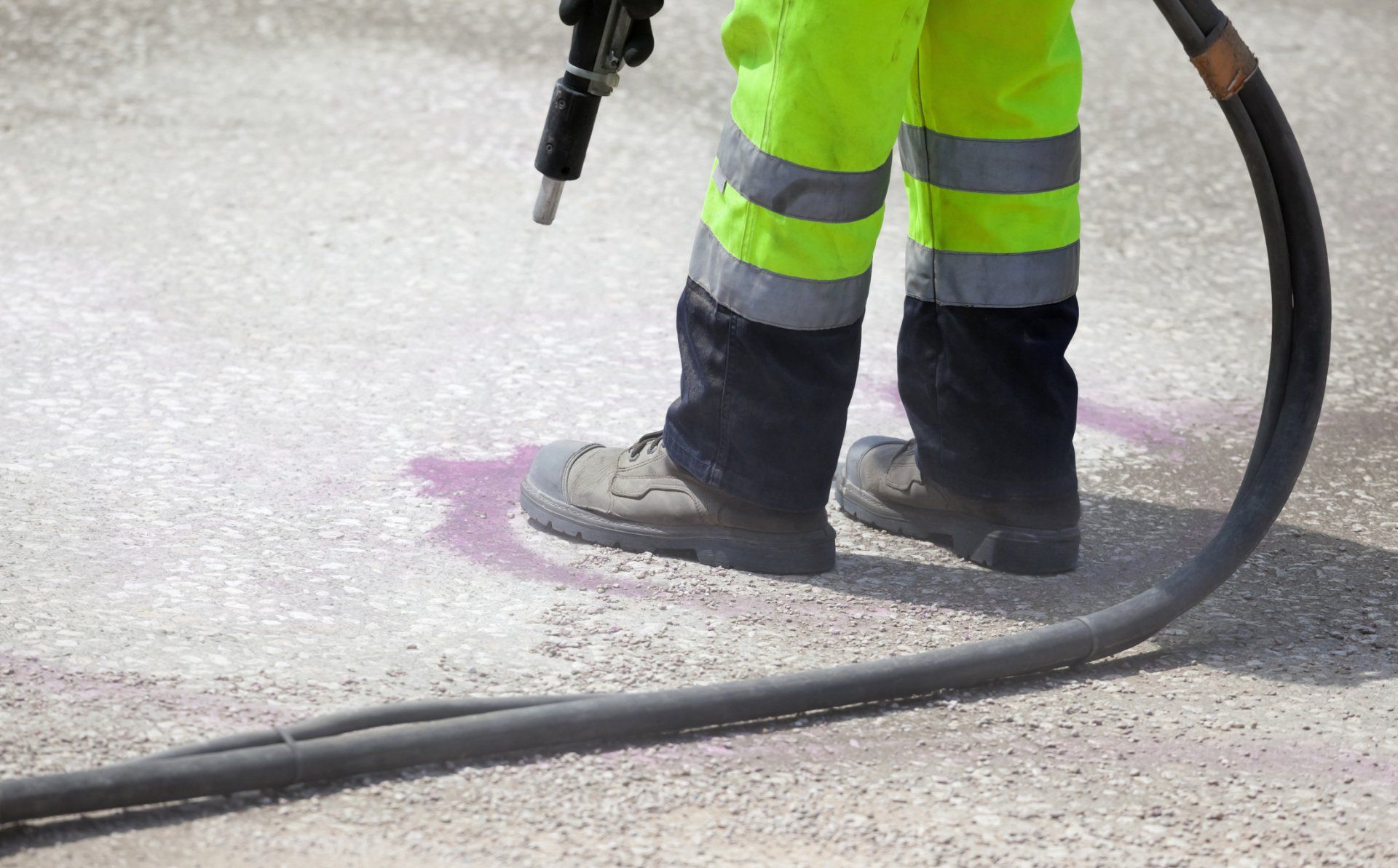 Dustless Blasting Painted Floor | Marquand, MO| Bare Metal Sandblasting
