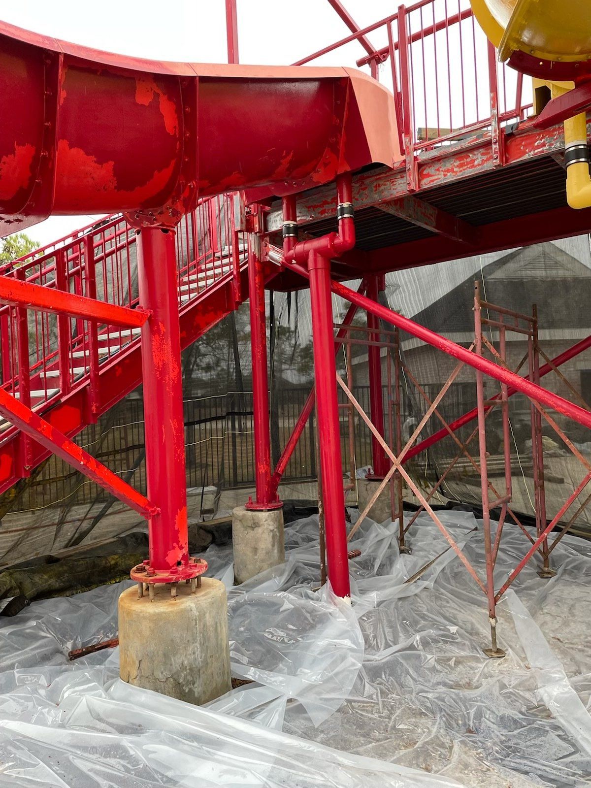 Playground Metal Support | Marquand, MO| Bare Metal Sandblasting