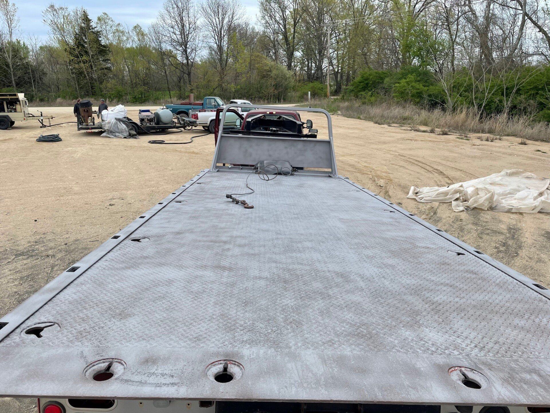 New Coated Chassis Flooring | Marquand, MO| Bare Metal Sandblasting