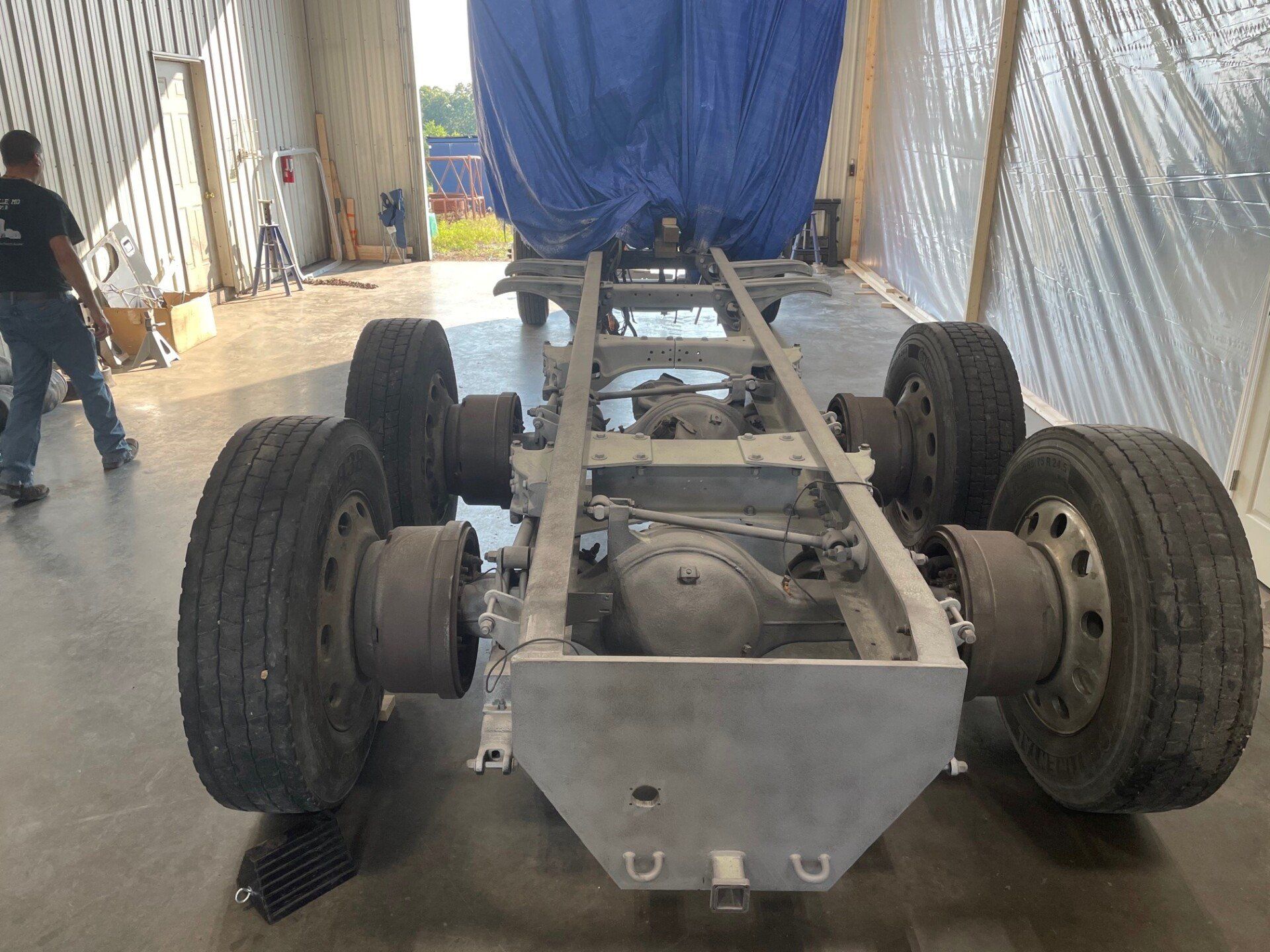 Abrasive Blasting of Truck Chassis | Marquand, MO| Bare Metal Sandblasting