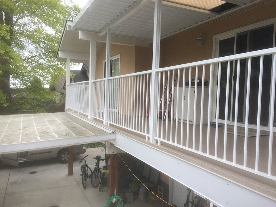 Custom Railing Nanaimo, BC SunRay Aluminum Railings