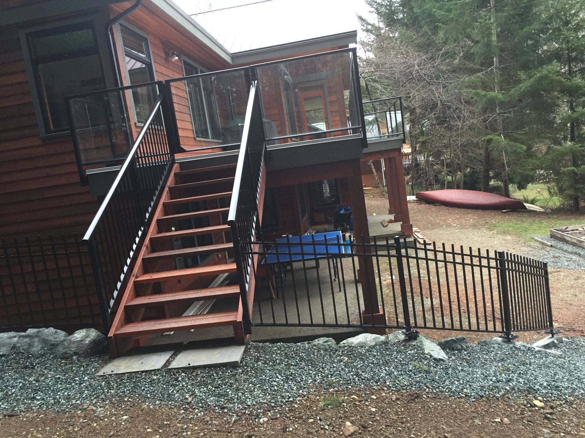 Custom Railing Nanaimo, BC SunRay Aluminum Railings
