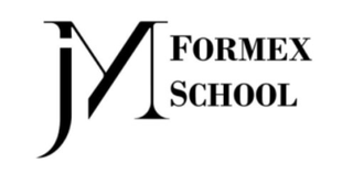 Un logo in bianco e nero per la scuola Formex