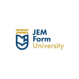 Un logo in bianco e nero per la scuola Formex