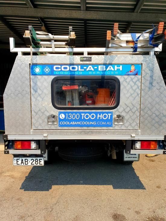 Sticker At The Back Of The Truck— Print Spot Group in South Murwillumbah, NSW