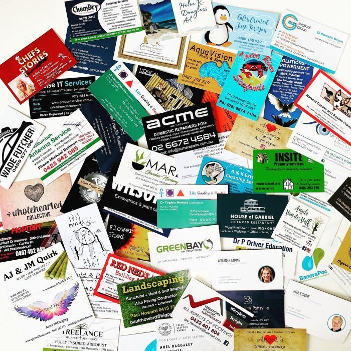 A group of  multiple printed stickers — Print Spot Group in South Murwillumbah, NSW