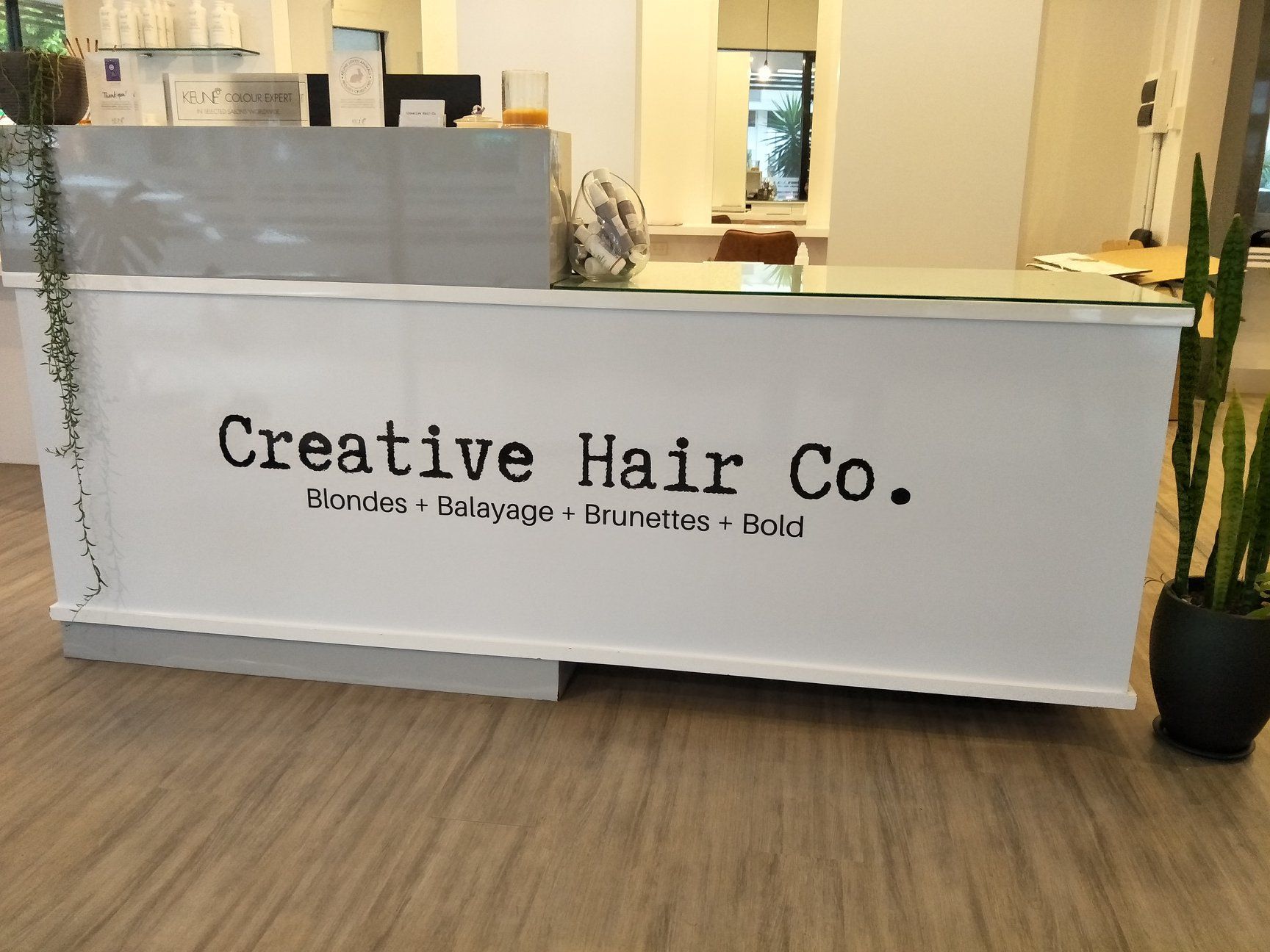 Creative Hair Co. Sign — Print Spot Group in South Murwillumbah, NSW
