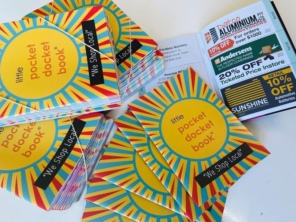 A Stack of Little Pocket Docket Book Booklets — Print Spot Group In Tweed Heads, NSW
